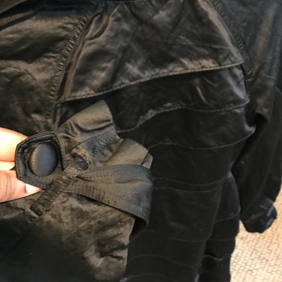 INTERNATIONAL CONCEPTS LIGHTWEIGHT LONG-LINED BELTED SILKY JACKET - Picture 8 of 10